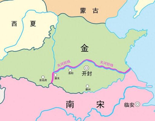 金朝地图：中国历史上金朝的疆域有多大?金朝领土包括现在哪些省份城市?