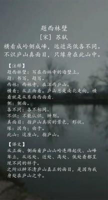 不识庐山真面目的意思是什么,不识庐山真面目这句话什么意思?