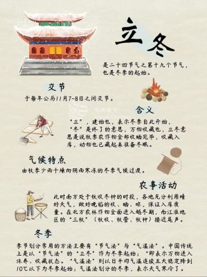 立冬节气的历史典故,立冬节气的含义?