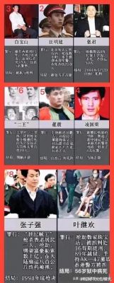 中国前十悍匪排名榜第一名,中国前十悍匪详细介绍?