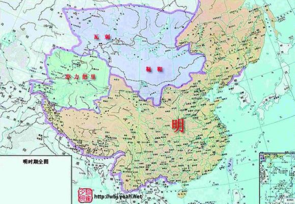 中国古代明朝地图,中国古代明朝地图高清版?