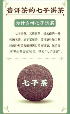 七子饼的历史典故?七子饼的含义?