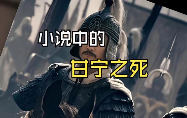 三国时期吴国大将甘宁死因为何,三国里的甘宁是谁