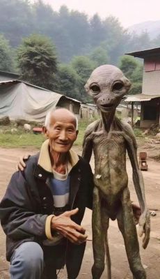 外星人图片,最近很火的外星人图片?