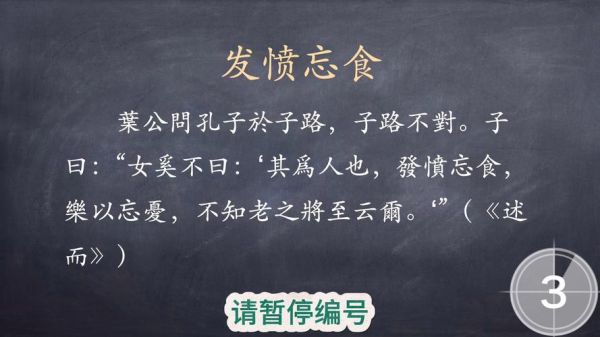 成发愤忘食的主人公是谁?发愤忘食和谁有关?