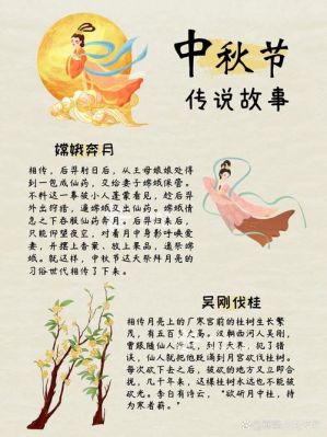 中秋节的历史典故,中秋节的历史典故巨