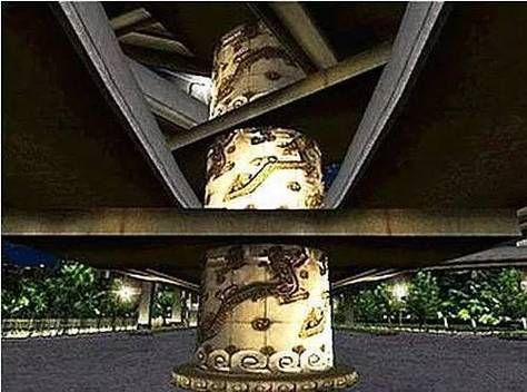 1995上海龙柱事件?上海就龙柱?