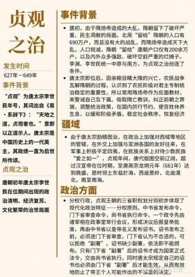 包含贞观之治完善科举选拔人才​的词条