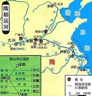 关于隋炀帝“大运河”南北经济沟通的信息